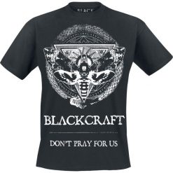 Blackcraft Cult Protection Moth T-Shirt czarny. Czarne t-shirty męskie z nadrukiem Blackcraft Cult, l, z bawełny, z okrągłym kołnierzem. Za 94,90 zł.