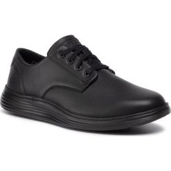 Półbuty SKECHERS - Arleno 65905/BBK Black. Czarne półbuty męskie Skechers, na co dzień, bez wzorów, ze skóry, eleganckie, bez zapięcia. Za 299,00 zł.
