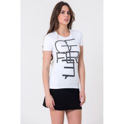 T-shirty damskie: T-shirt w kolorze białym