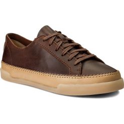 Creepersy damskie: Półbuty CLARKS - Hidi Holly 261267764 Dark Tan Leather