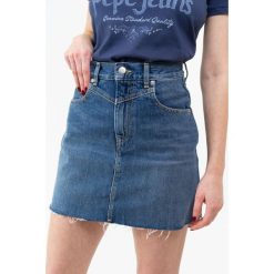 Pepe Jeans spódnica damska Rachel SKIRT PL900877HD3 XL niebieska. Niebieskie spódniczki damskie Pepe Jeans, na co dzień, xl, bez wzorów, z jeansu, z podwyższonym stanem. Za 309,00 zł.