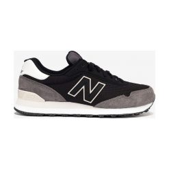 New Balance 515 Tenisówki Czarny Szary. Szare trampki męskie New Balance, bez wzorów, ze skóry, bez zapięcia. Za 343,95 zł.