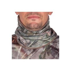 Komin myśliwski ACTIKAM CAMO. Brązowe szaliki damskie marki SOLOGNAC, z materiału. Za 29,99 zł.