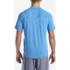 SAUCONY Koszulka męska krótki rękaw FREEDOM V-NECK BLUE ASTER/L / SA81191-BA. Niebieskie koszulki do biegania męskie Saucony, l, z bawełny, z długim rękawem. Za 139,00 zł.