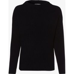 Opus - Sweter damski – Parto, niebieski. Niebieskie swetry damskie Opus, bez wzorów, z dzianiny, klasyczne, bez rękawów, bez kaptura. Za 329,95 zł.