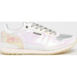 Pepe Jeans - Buty. Białe buty sportowe damskie Pepe Jeans, z jeansu. W wyprzedaży za 179,90 zł.
