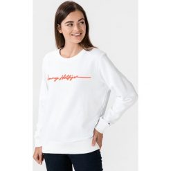 Tommy Hilfiger Annie Bluza Biały. Białe bluzy damskie TOMMY HILFIGER, xs, z haftami, z bawełny, bez rękawów, bez kaptura. Za 462,95 zł.