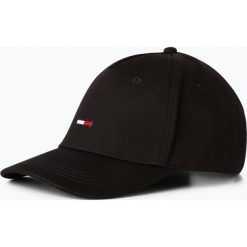 Tommy Jeans - Męska czapka z daszkiem, czarny. Czarne czapki męskie marki Tommy Jeans, z haftami, z jeansu, klasyczne. Za 129,95 zł.