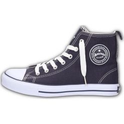 Granatowe trampki damskie AMERICAN CLUB 9120. Trampki i tenisówki damskie American CLUB, bez wzorów, bez zapięcia. W wyprzedaży za 49,00 zł.