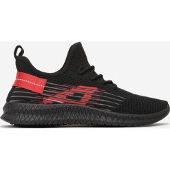 Czarno-Czerwone Buty Sportowe Dathan. Czarne buty sportowe męskie Born2be, na sznurówki. Za 99,99 zł.