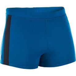 Bokserki pływackie 500 YOKE męskie. Niebieskie bokserki męskie NABAIJI, bez wzorów, z poliesteru. Za 39,99 zł.