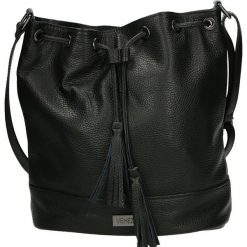 Torba - 67-4-O D NERO. Szare torebki klasyczne damskie marki Venezia, ze skóry. Za 199,00 zł.