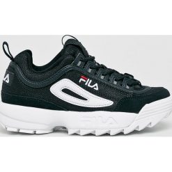 Fila - Buty Disruptor Mesh Low. Niebieskie buty sportowe damskie Fila, ze skóry, sportowe. W wyprzedaży za 349,90 zł.