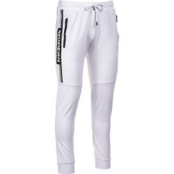 Białe Spodnie Vivielora. Białe spodnie męskie Born2be, xl, w paski, z dresówki, długie. Za 59,99 zł.