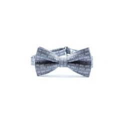 Ustawowa Mucha. Szare muszki męskie marki Edyta kleist, do pracy, w paski, z tkaniny, eleganckie. Za 99,00 zł.