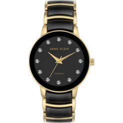 Zegarki damskie: Zegarek damski Anne Klein AK-2672BKGB