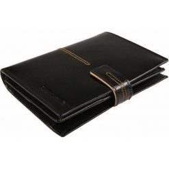 VIP COLLECTION - Portfel London. Czarne portfele męskie marki VIP COLLECTION, ze skóry. W wyprzedaży za 99,90 zł.