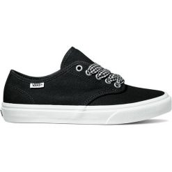 Vans Tenisówki Damskie Wm Camden Stripe Gingham Black 38.0. Czarne buty sportowe damskie Vans, bez wzorów, bez zapięcia. W wyprzedaży za 169,00 zł.