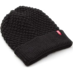 Levi's Czapka Czarny. Czarne czapki damskie Levi's®, bez wzorów, z materiału. Za 119,95 zł.