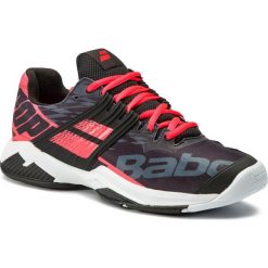 Buty BABOLAT - Propulse Fury All Court M 30S19208 Black/Fluo Strike. Czarne buty sportowe męskie Babolat, z tworzywa sztucznego, bez zapięcia, tenisowe. W wyprzedaży za 419,00 zł.