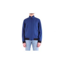 Kurtki krótkie Barbour BACPS1970. Niebieskie kurtki męskie Barbour, s, bez wzorów, krótkie, bez kaptura. Za 757,77 zł.