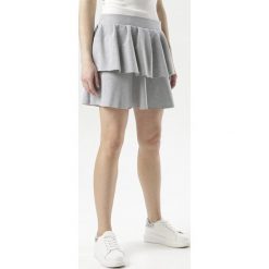 Szara Spódnica Limosia. Szare spódniczki dziewczęce Born2be, bez wzorów, z dzianiny, mini, rozkloszowane. Za 69,99 zł.