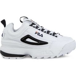 Białe Sportowe Damskie Buty Fila DISRUPTOR CB LOW WMN 00E. Białe buty sportowe damskie Molly.pl, ze skóry. Za 519,00 zł.