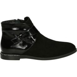 Botki - 3051 BLACK. Czarne botki damskie zamszowe marki Venezia. Za 329,00 zł.