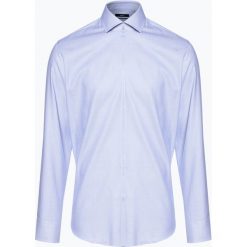 BOSS - Koszula męska – Gordon, niebieski. Niebieskie koszule męskie Boss, m, bez wzorów, klasyczne, z klasycznym kołnierzykiem, bez rękawów. Za 429,95 zł.