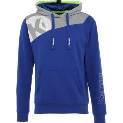 Bluzy męskie: Kempa CORE HOODY Bluza z kapturem royal/dark grey melange