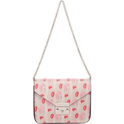 Torebki klasyczne damskie: Skórzana torebka w kolorze taupe – (S)20 x (W)16 x (G)8 cm