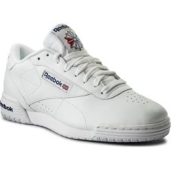 Buty Reebok - Exofit Lo Clean Logo Int AR3169 Int White/Royal Blue. Białe buty sportowe damskie Reebok, bez wzorów, ze skóry, eleganckie. Za 329,00 zł.