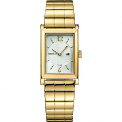 Tommy Hilfiger - Zegarek 1781836. Brązowe zegarki damskie TOMMY HILFIGER, szklane. Za 619,90 zł.