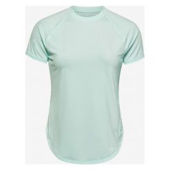 Under Armour Sport Hi-Lo Koszulka Zielony. Zielone topy damskie Under Armour, xl, bez wzorów, z elastanu, bez kołnierzyka, z krótkim rękawem, krótkie, bez kaptura. Za 171,95 zł.
