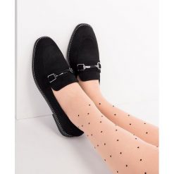 Mokasyny damskie Sixth Sens YT-25 Czarne. Czarne mokasyny damskie Sixth Sens, z tworzywa sztucznego, eleganckie, na płaskiej podeszwie. Za 79,00 zł.