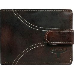 Portfel męski skórzany Buffalo Wild N992L-HP-4. Pomarańczowe portfele męskie BUFFALO WILD, bez wzorów, ze skóry. Za 59,90 zł.