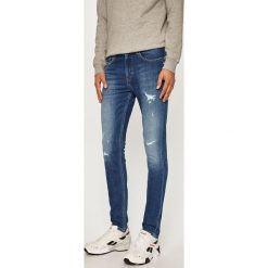 Calvin Klein Jeans - Jeansy CKJ 016. Niebieskie jeansy męskie Calvin Klein Jeans, bez wzorów. W wyprzedaży za 399,90 zł.
