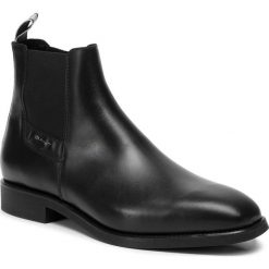 Sztyblety GANT - James 19653319 Black G00. Czarne sztyblety męskie GANT, ze skóry, bez zapięcia. W wyprzedaży za 369,00 zł.