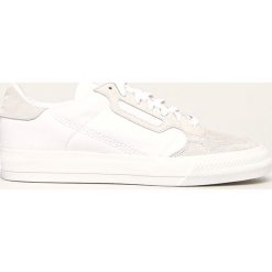Adidas Originals - Trampki Continental Vulc. Białe trampki męskie adidas Originals, bez wzorów, ze skóry, na sznurówki. Za 329,90 zł.