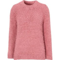 Cellbes Sweter z włóczki ozdobnej złamany róż female różowy 54/56. Różowe swetry damskie Cellbes, uniwersalny, bez wzorów, prążkowane, z długim rękawem, długie, bez kaptura. W wyprzedaży za 109,00 zł.