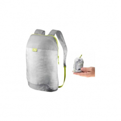 Plecak turystyczny ultra compact 10l. Szare plecaki męskie marki QUECHUA, z materiału. Za 7,99 zł.