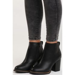 Botki damskie lity: Czarne Botki Only Black Gina