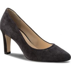 Półbuty HÖGL - 4-106502 Darkgrey 6600. Szare creepersy damskie HÖGL, z materiału, eleganckie, na obcasie. W wyprzedaży za 339,00 zł.