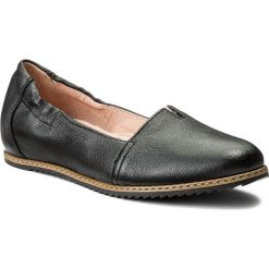 Creepersy damskie: Półbuty EKSBUT - 25-3876-H90-1G Czarny