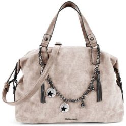 Emily & Noah torebka damska Saskia 61845 khaki. Brązowe torebki klasyczne damskie Emily & Noah, bez wzorów, bez dodatków. Za 219,00 zł.