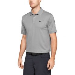 Under Armour Performance Polo Koszulka Szary. Szare podkoszulki męskie Under Armour, s, bez wzorów, z poliesteru, bez rękawów. Za 240,95 zł.