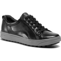 Sneakersy JANA - 8-23601-25 Black 001. Czarne półbuty damskie Jana, ze skóry. Za 269,00 zł.