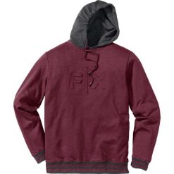 Bluzy męskie: Bluza z kapturem Regular Fit bonprix czerwony klonowy melanż