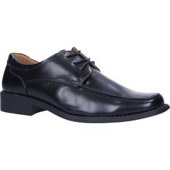 Czarne buty wizytowe sznurowane Casu NZ8866. Czarne buty wizytowe męskie Casu, na sznurówki. Za 59,99 zł.