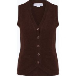 Brookshire - Damska kamizelka dzianinowa, brązowy. Pomarańczowe kamizelki damskie brookshire, m, bez wzorów, z wełny, bez kaptura. Za 129,95 zł.